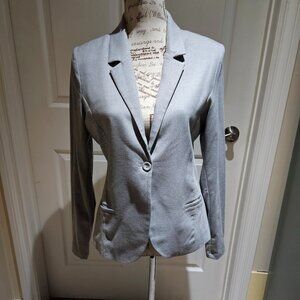 Blazer/Jacket - grey mixed media
